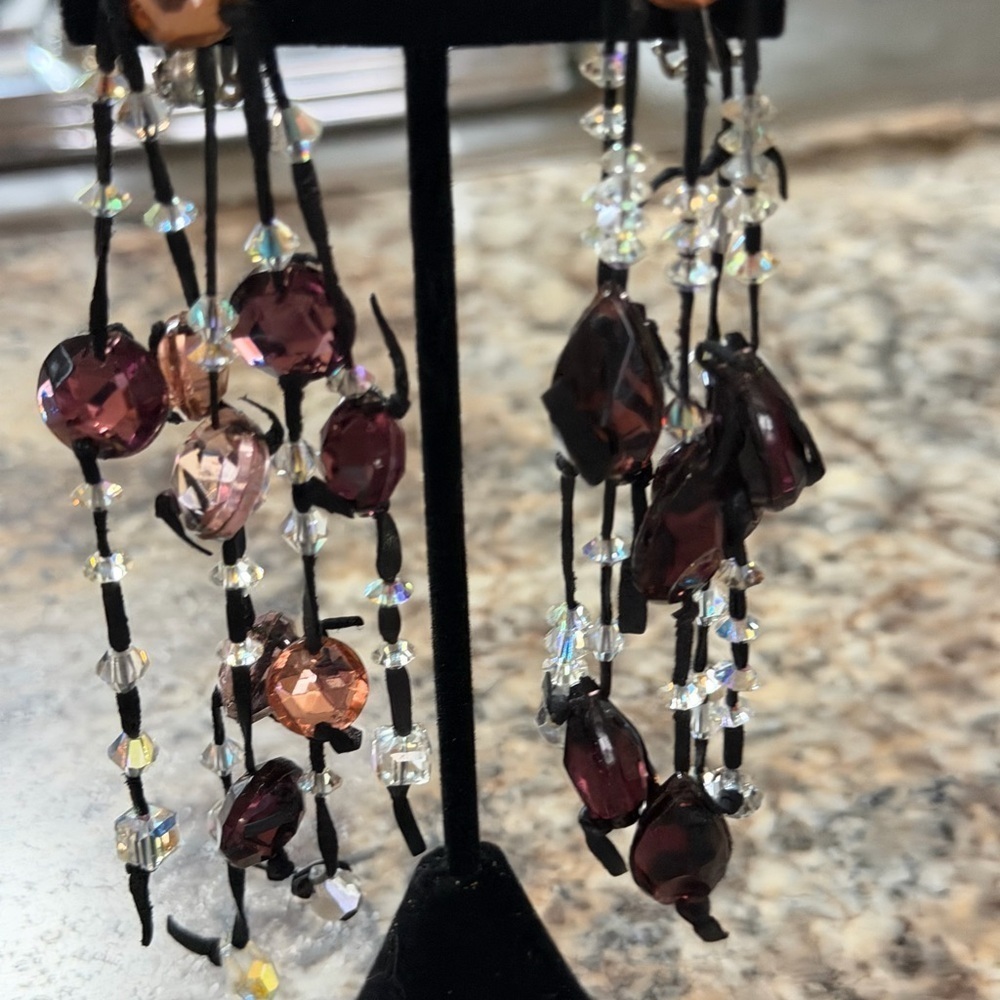 ✨ One-of-a-Kind Vintage Statement Earrings ✨